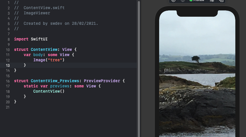 Displaying Images In SwiftUI Software Development Notes