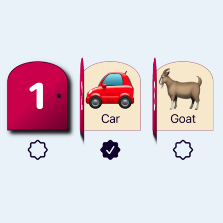 Monty Hall Problem in SwiftUI - part 1