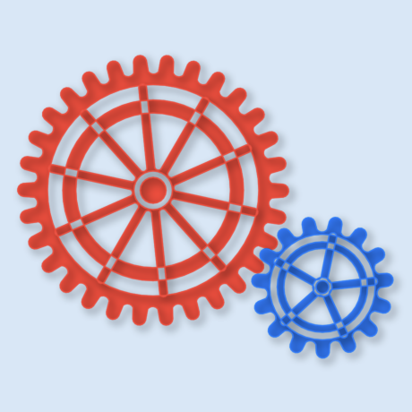 Animate spinning cog shape in SwiftUI